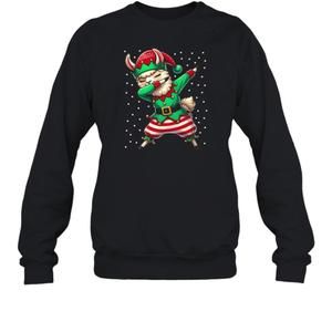 Christmas Llama Elf Funny Llama Lover Alpaca T-Shirt